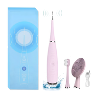 Cepillo Limpiador y Removedor Sarro Dental Ultrasónico Recargable