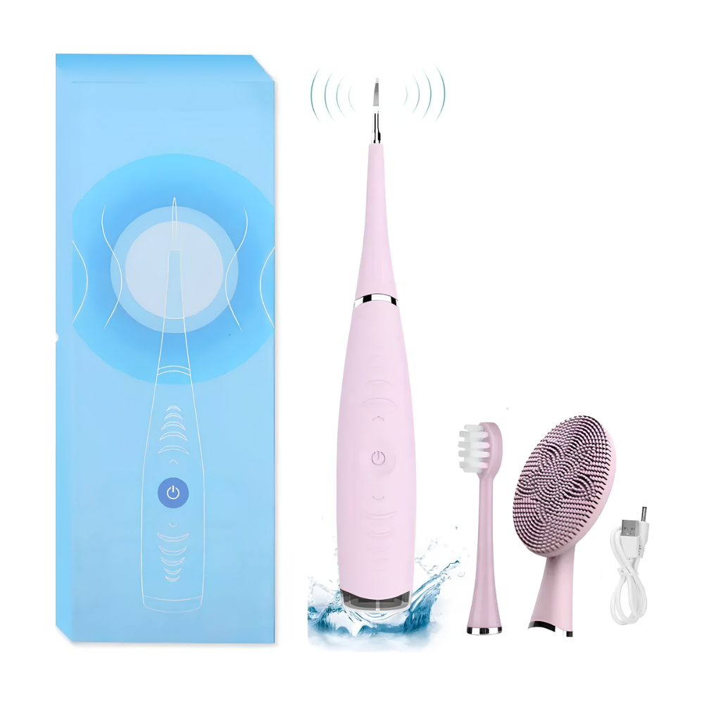 Cepillo Limpiador y Removedor Sarro Dental Ultrasónico Recargable