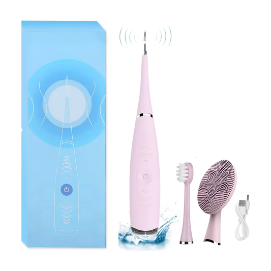 Cepillo Limpiador y Removedor Sarro Dental Ultrasónico Recargable