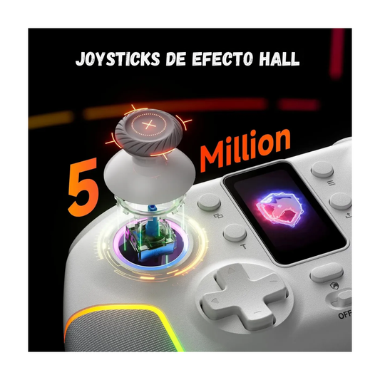 Control Gamer  Bluetooth Rgb EchtPower Hall Perfect+ Receptor