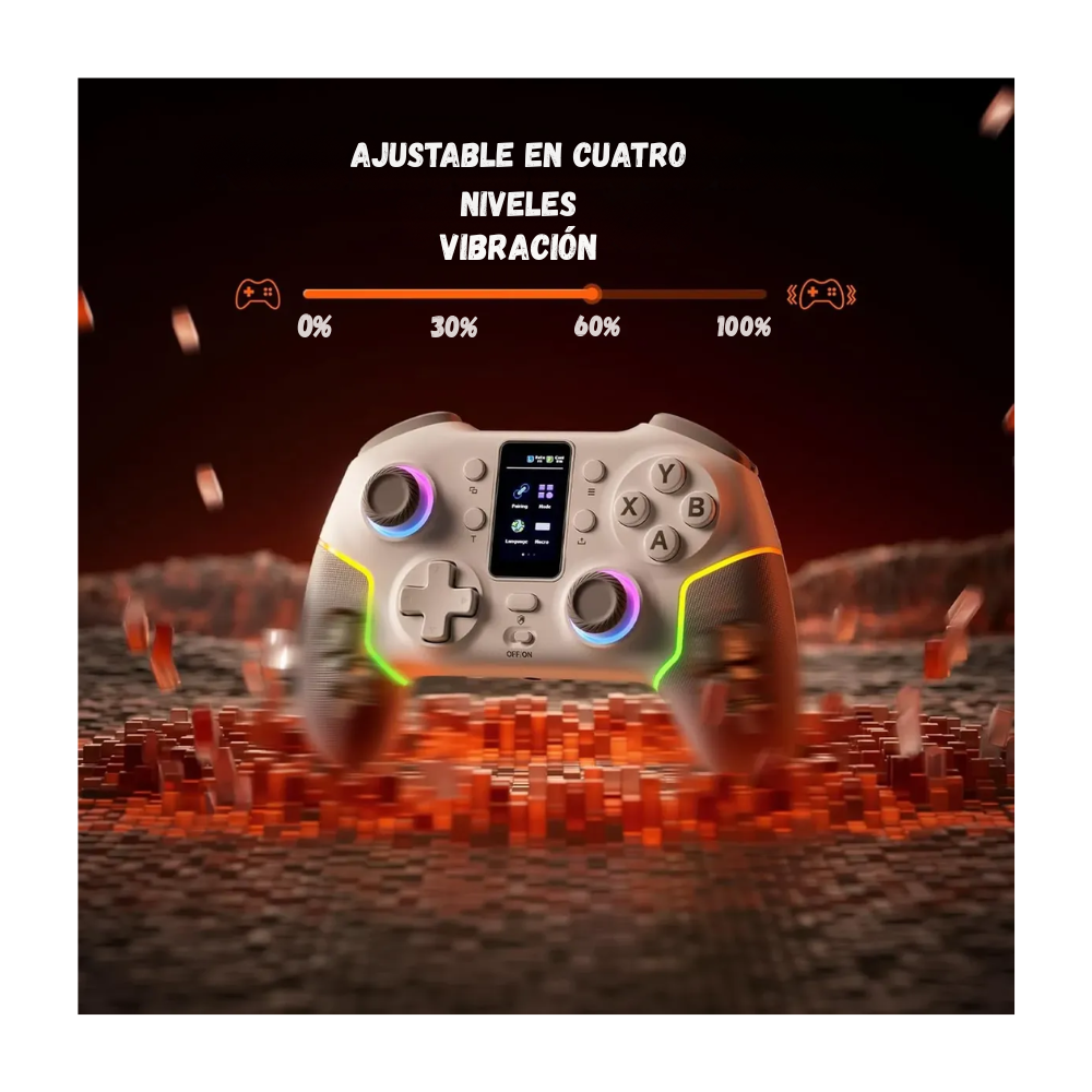 Control Gamer  Bluetooth Rgb EchtPower Hall Perfect+ Receptor