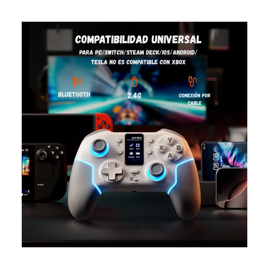 Control Gamer  Bluetooth Rgb EchtPower Hall Perfect+ Receptor