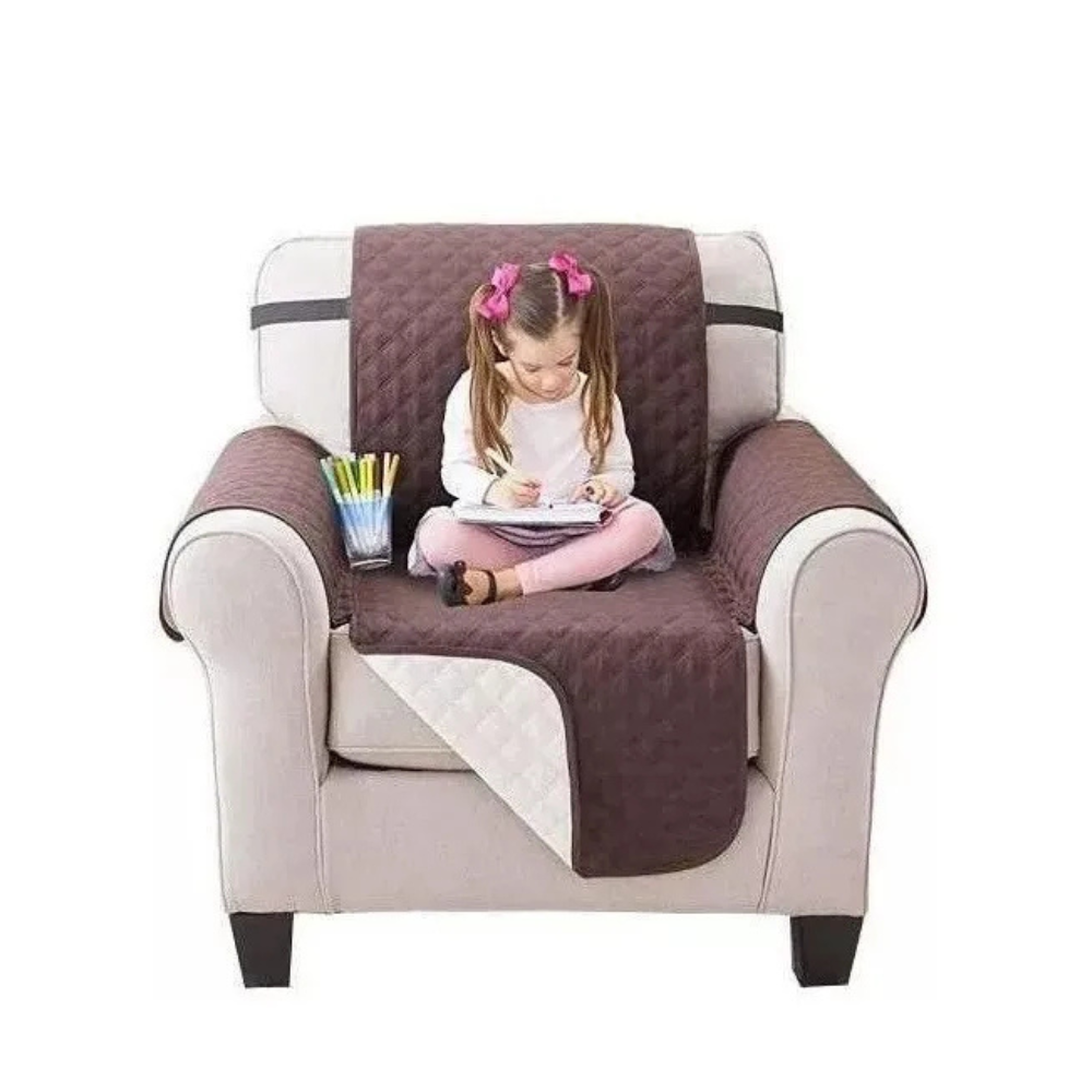 Cubierta Funda Protectora Doble Faz Mascotas Antipelos Sofa