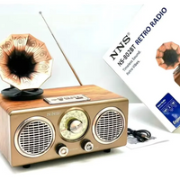 Radio Vintage Nns Ns-802bt Bluetooth Am Fm Sw Recargable