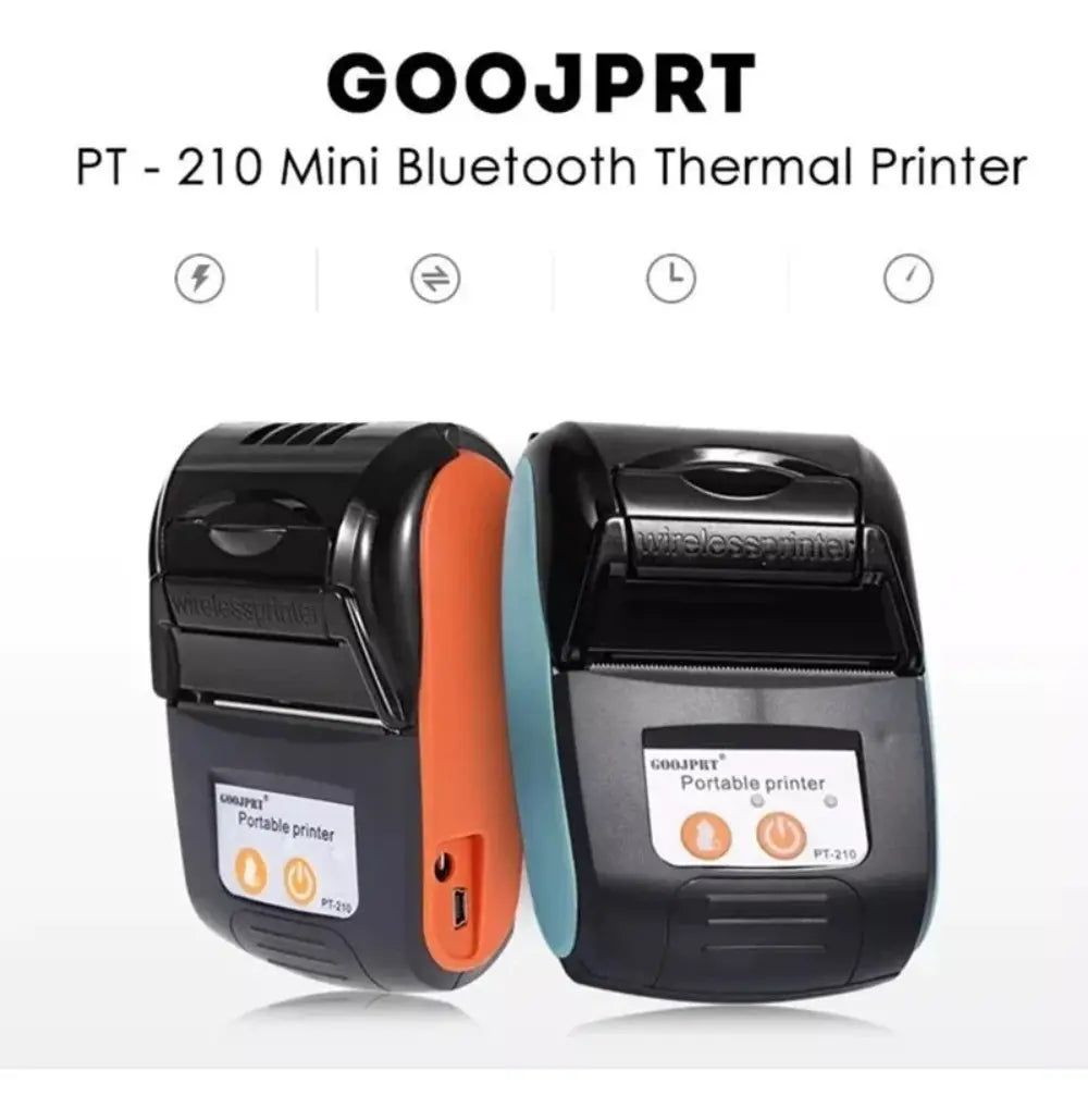 Impresora Termica Portatil Goojprt Pt-210 58mm Bluetooth