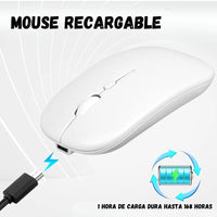 Combo Teclado Y Mouse Inalámbrico Bluetooth An-030 Colores
