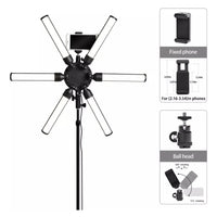 Aro De Luz Led Profesional Star Light Para Fotografía 3tonos