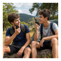 Combo Radios Walkie Talkie C1 Con Manos Libres Recargable Profesional