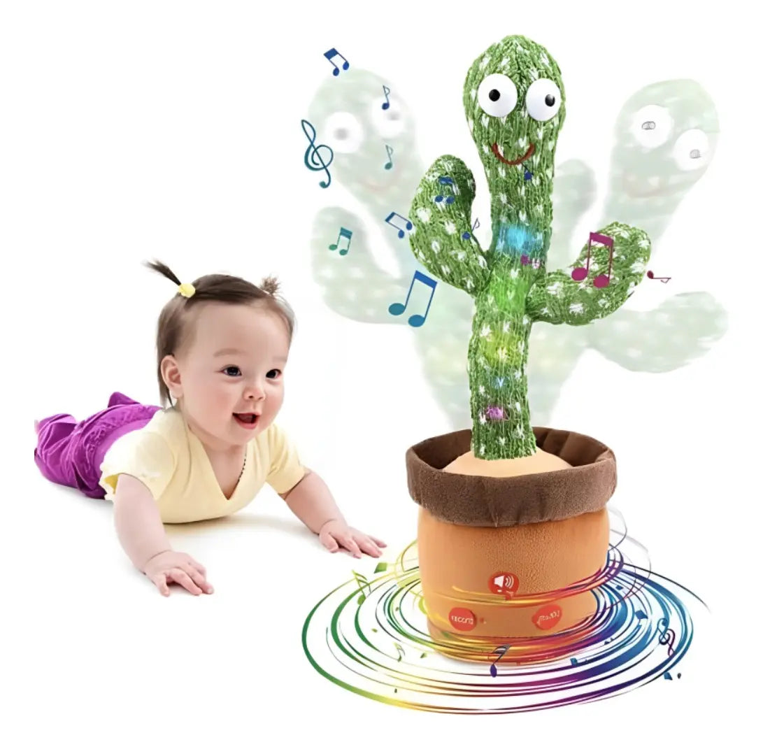 Cactus Bailarín Imita Voces Con Canciones Incluidas
