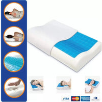 Almohada Ortopedica Tecnologia Viscoelastica Infusion De Gel