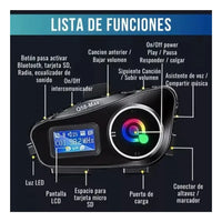 Intercomunicador Q58-max Bluetooth Casco Moto Fm Música 25hr