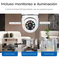 Camara De Seguridad Wifi Sensor De Humo Appv380 Vision Noctu