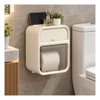 Organizador De Papel Higienico Con Estante Impermeable Para Baño