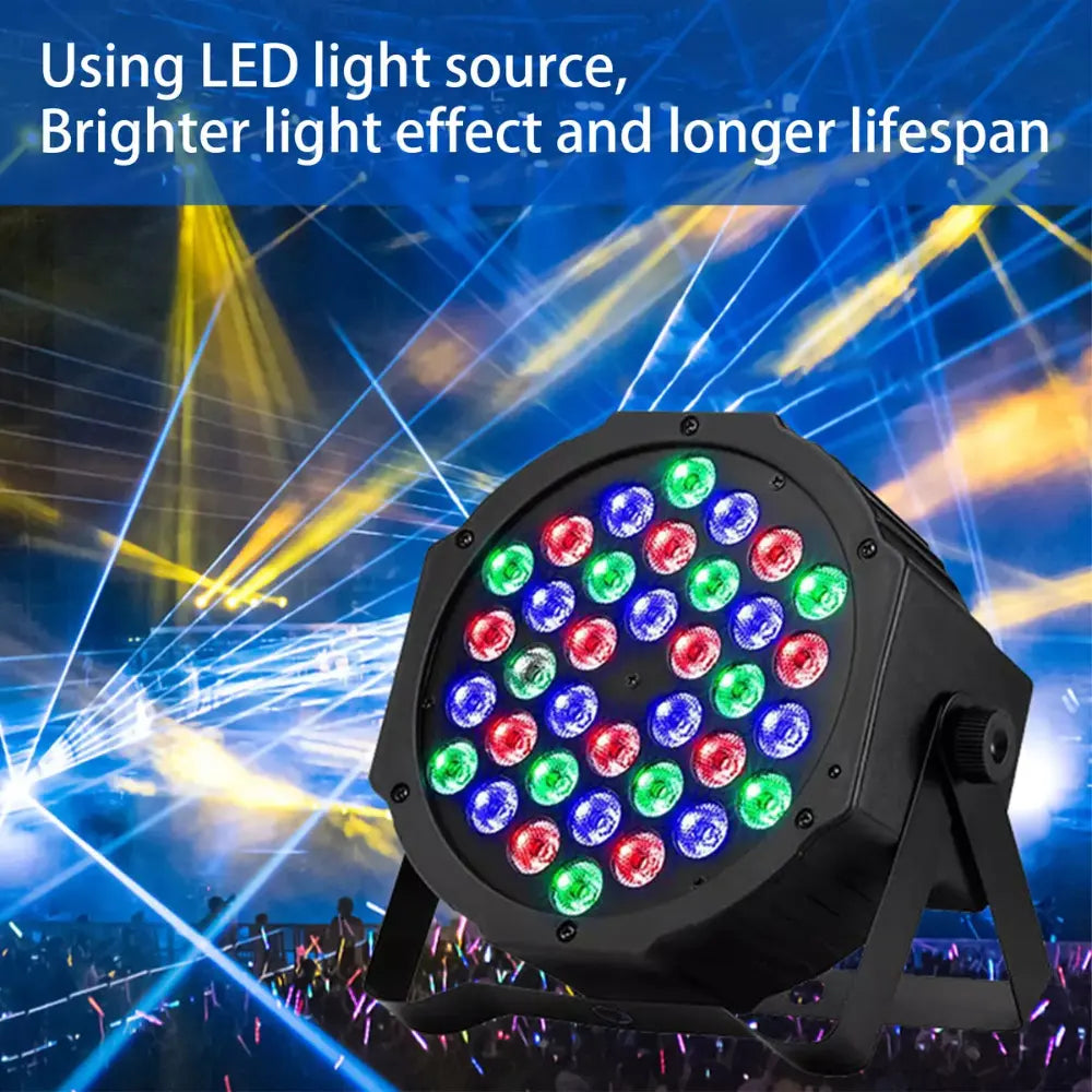 Luz De Escenario Led 36 W Con Sonido Dmx Control Remoto no