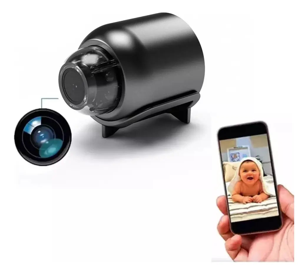 Mini Camara Espia X5 Full Hd Wi-fi Vision Nocturna Infrarojo