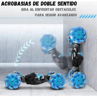 Carro A Control Remoto Acrobacias Control De Gestos Luz Led
