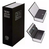 Caja Fuerte Menor Camuflado Libro Diccionario Metálica Llave