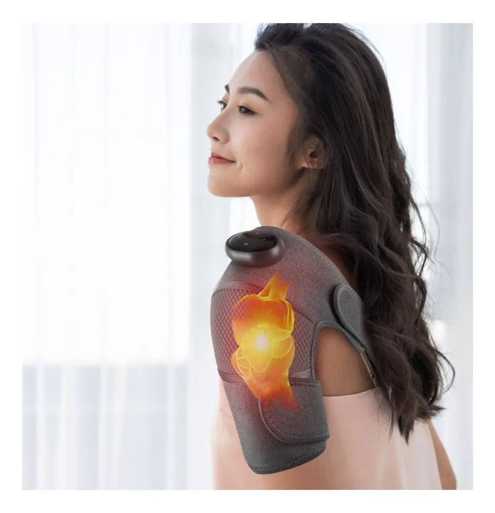 Rodillera Termica Masaje y Compresion Ajustable Multifuncional