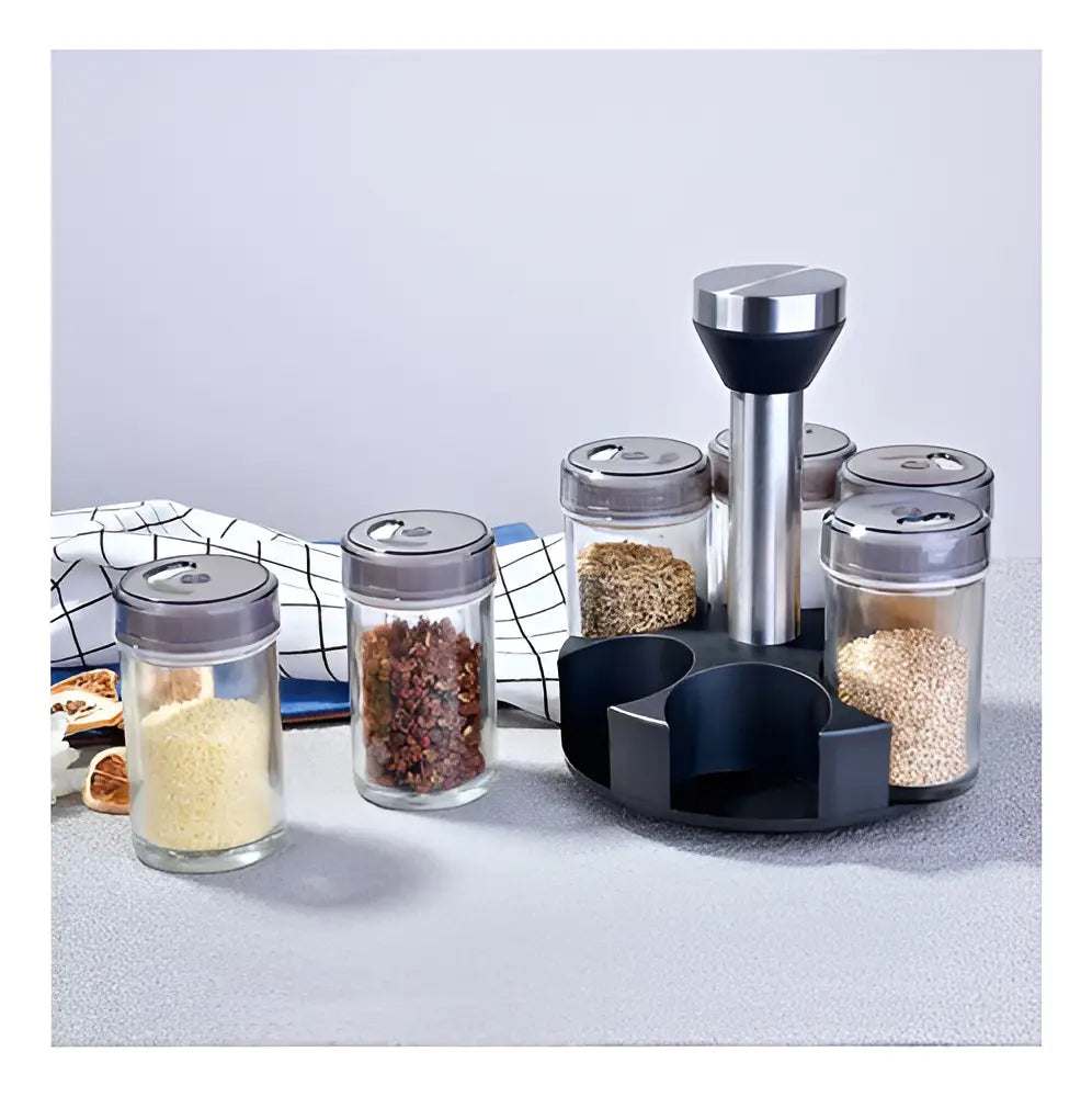 Condimentero Giratorio Para Especias Organizador Cocina X6