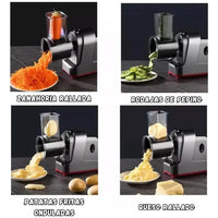 Rallador Cortador De Vegetales Multifuncional Electrico 5 en 1 500W