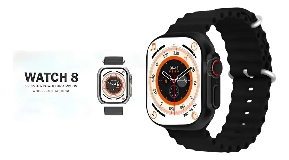 Reloj inteligente SmartWatch Ultra Serie 8 Carga Inalambrica