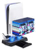 Base Refrigerante Para Play 5 Estación De Carga Dual 3 Usb