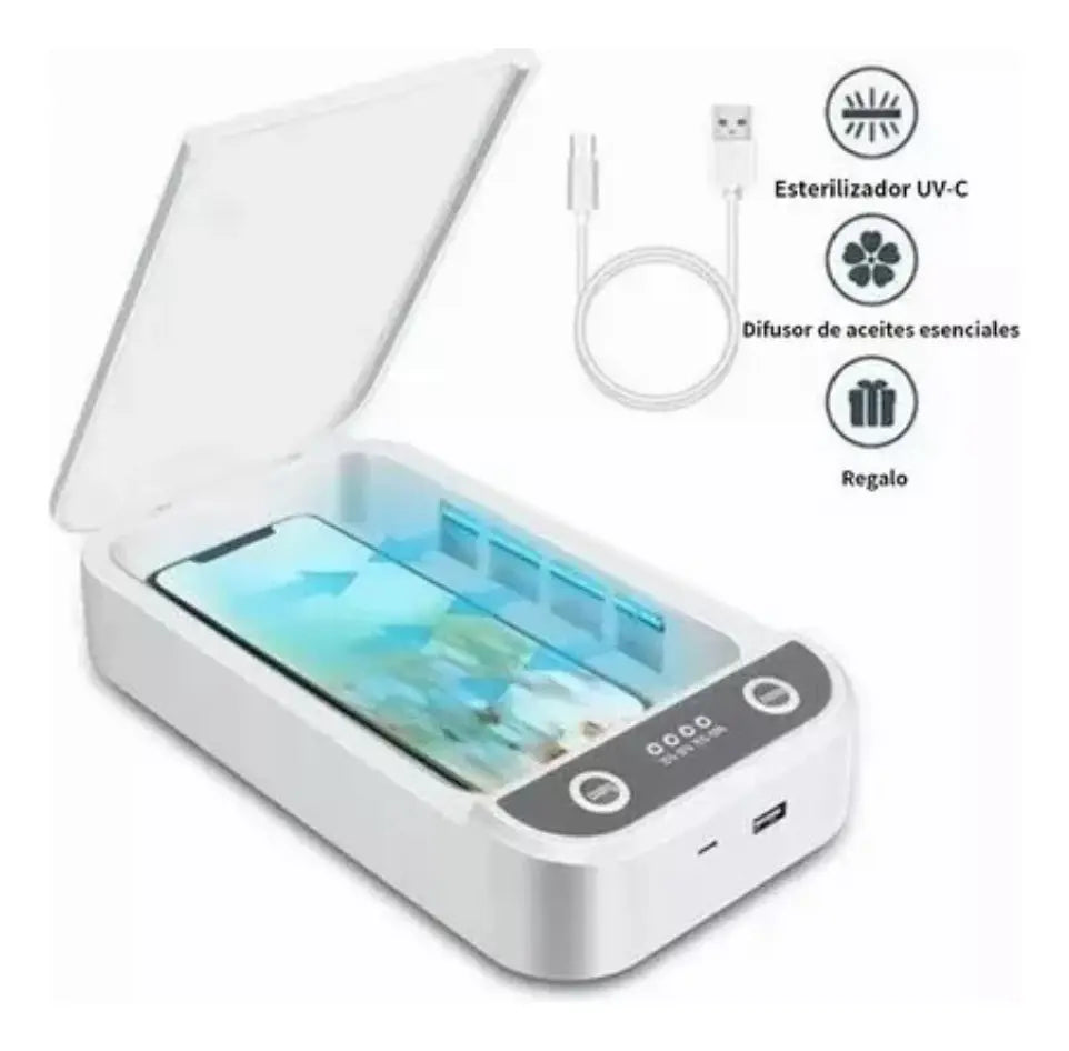Caja Esterilizador Uv Instrumental Para Pinzas Uñas Manicura