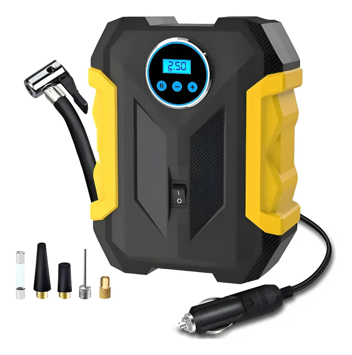 Compresor Portátil Multiusos Para Neumáticos Bomba Aire 12V