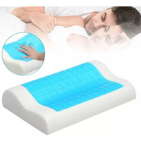 Almohada Ortopedica Tecnologia Viscoelastica Infusion De Gel