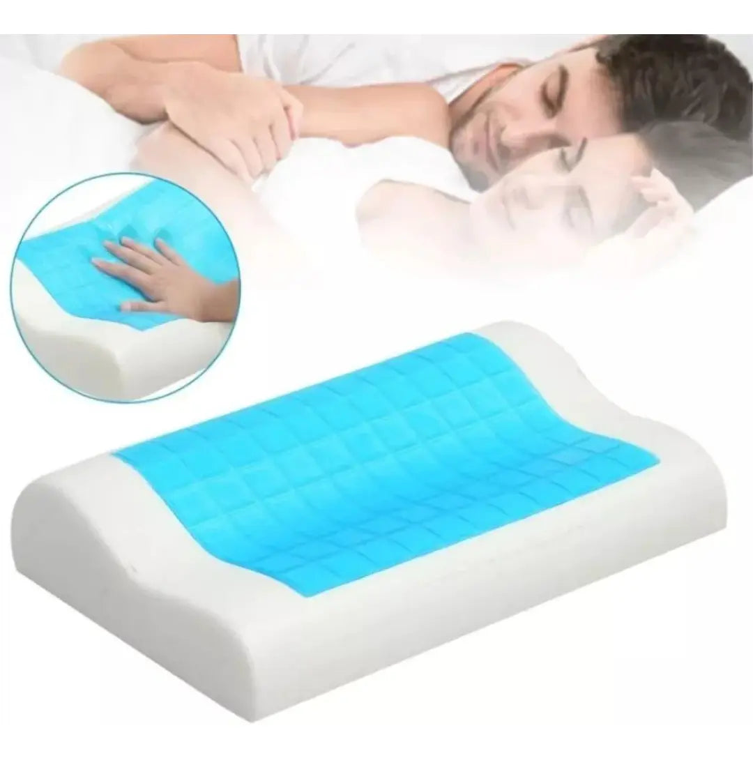 Almohada Ortopedica Tecnologia Viscoelastica Infusion De Gel