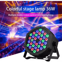 Luz De Escenario Led 36 W Con Sonido Dmx Control Remoto no