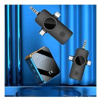 Microfono De Solapa Doble Peluche Tipo C - iPhone 2 En 1