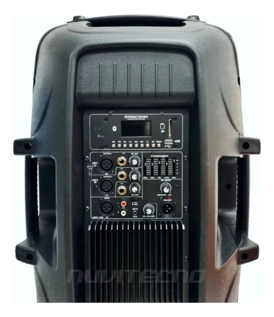 Cabina Activa Profesional Sonivox 120rms 15 Pulgadas Tripode