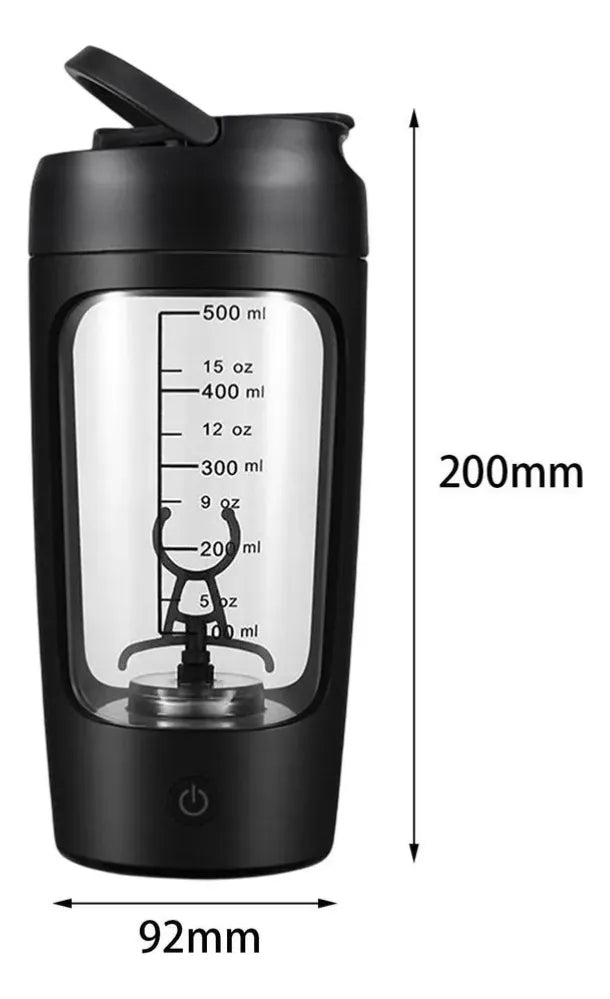 Mezclador Eléctrico De Proteínas Botella Batidora Recargable