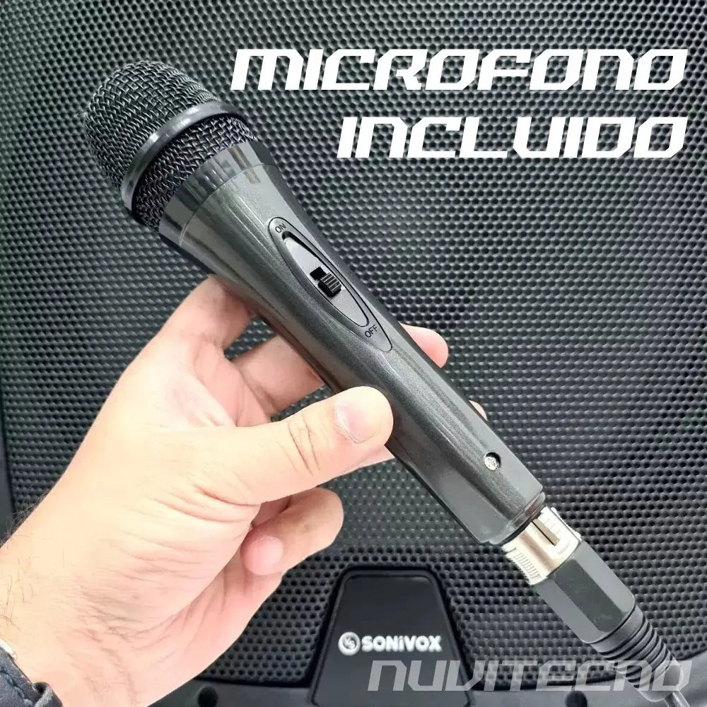 Cabina Activa Profesional Sonivox 120rms 15 Pulgadas Tripode