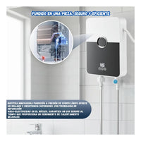 Calentador De Agua Electrico Pantalla Digital Temperatura Ajustable