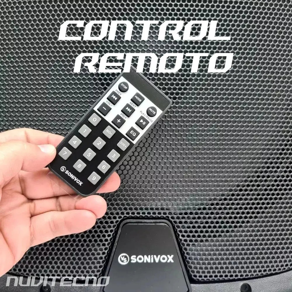 Cabina Activa Profesional Sonivox 120rms 15 Pulgadas Tripode