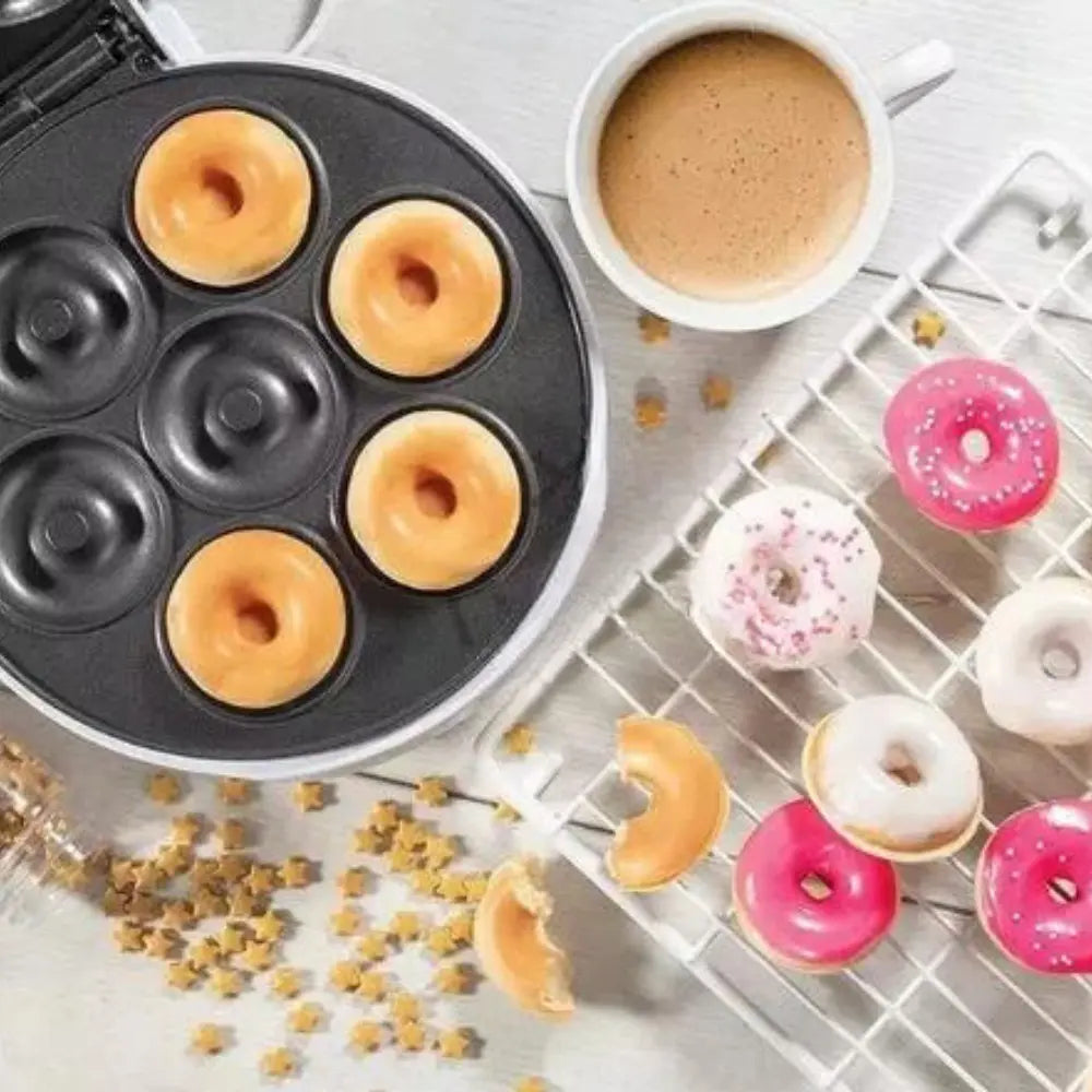 Maquina Para Hacer Donas Repostería Eléctrica Antiadherente