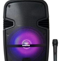 Parlante Sonivox Vs-s2285 Recargable 12 Pulgadas Tripode+mic