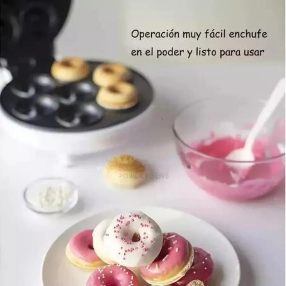 Maquina Para Hacer Donas Repostería Eléctrica Antiadherente