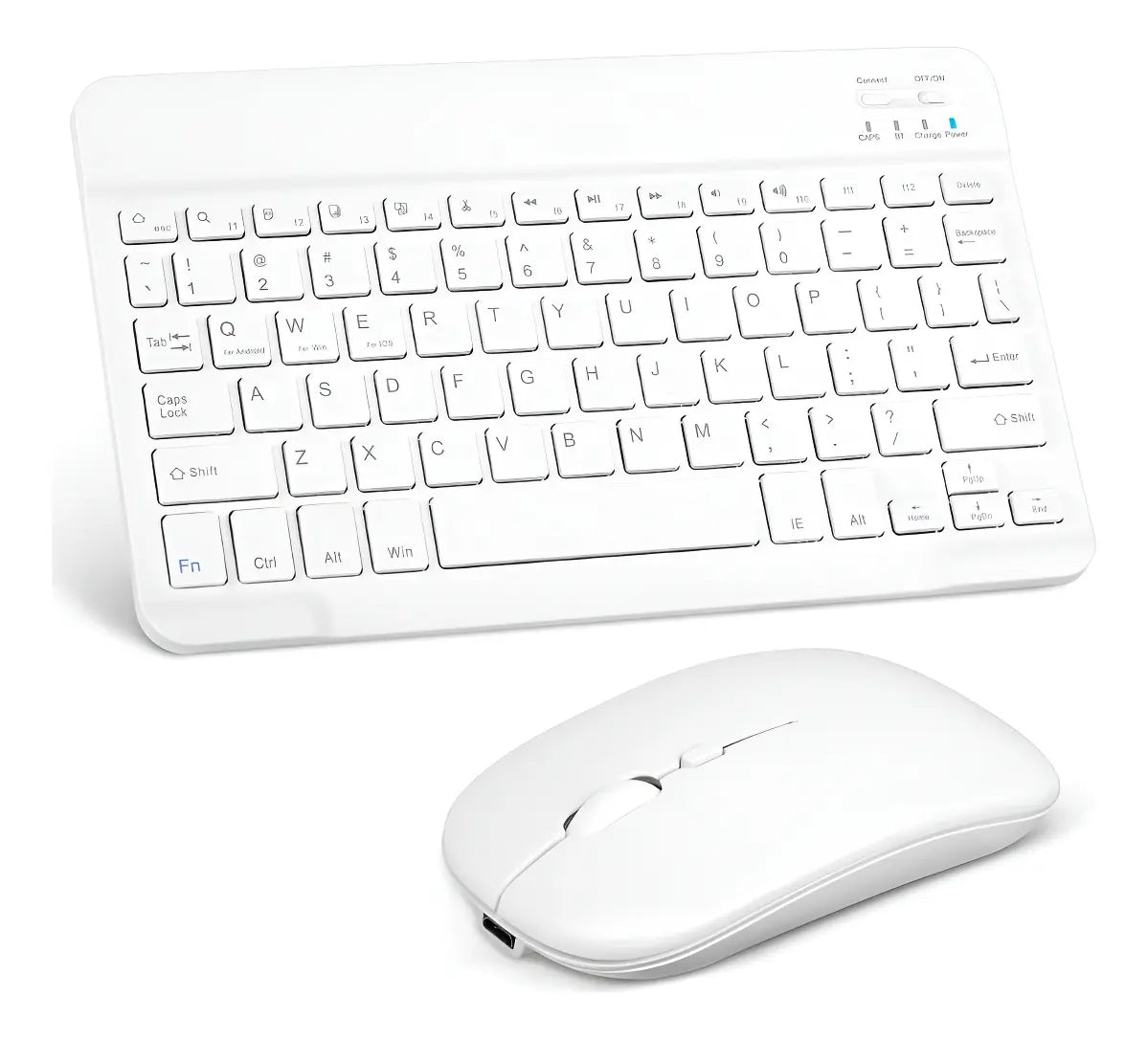 Combo Teclado Y Mouse Inalámbrico Bluetooth An-030 Colores