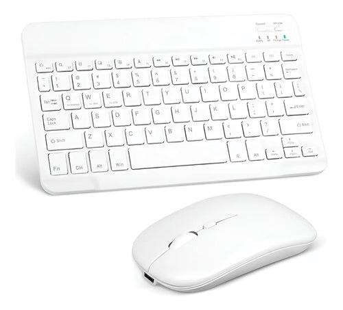 Combo Teclado Y Mouse Inalámbrico Bluetooth An-030 Colores