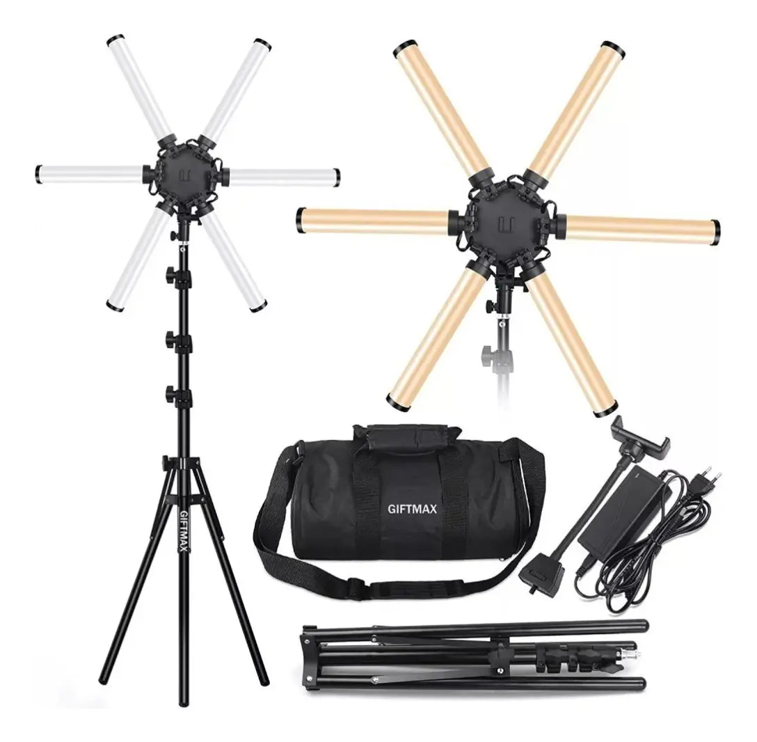 Aro De Luz Led Profesional Star Light Para Fotografía 3tonos