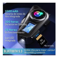 Intercomunicador Q58-max Bluetooth Casco Moto Fm Música 25hr