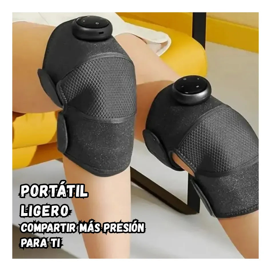 Rodillera Termica Masaje y Compresion Ajustable Multifuncional