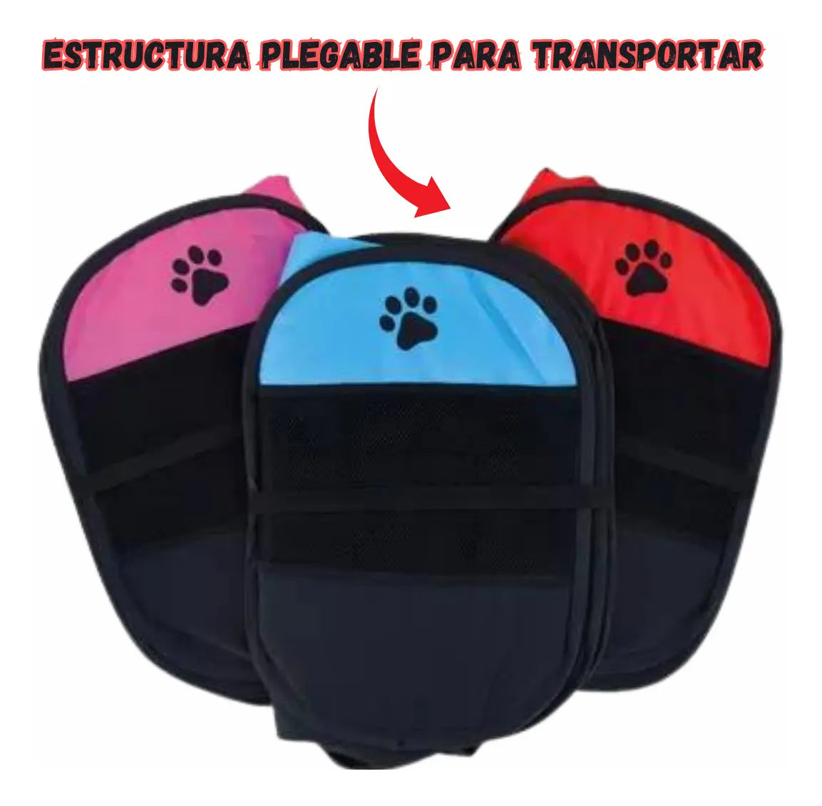 Corral Para Mascotas Ch Plegable Tela Cama Portátil