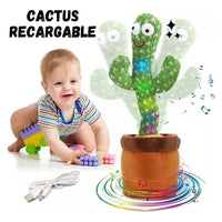 Cactus Bailarín Imita Voces Con Canciones Incluidas