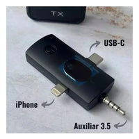Microfono De Solapa Doble Peluche Tipo C - iPhone 2 En 1