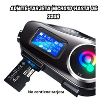 Intercomunicador Q58-max Bluetooth Casco Moto Fm Música 25hr