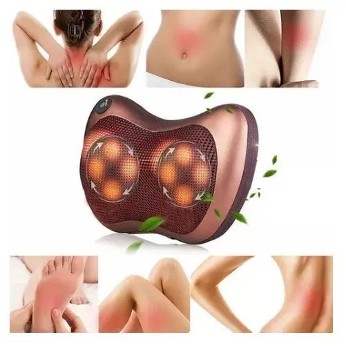 Cojín Masajeador, Vibrador, Espalda, Lumbar, Pies, Cuello
